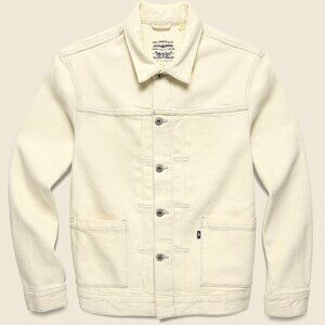 Levi's Made & Crafted Type II Worn Trucker Jacket Light Sand XL